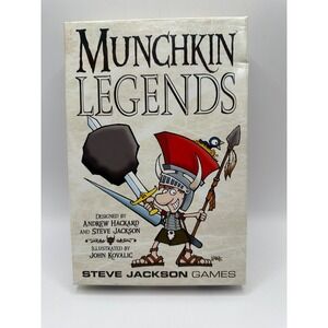 Munchkin Legends 1st Edition 2013 Steve Jackson Games COMPLETE